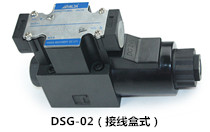 DSG-02係列電磁換向閥（接線盒式） 外形尺寸圖DSG係列液壓電磁換向閥